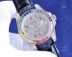 Copy Rolex Detejust Special Edition 40mm Watch Iced out Diamond Rainbow Bezel  (3)_th.jpg